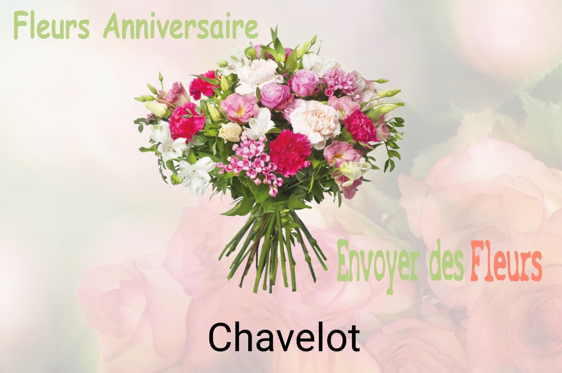 Bouquet de fleurs d’anniversaire livré à Chavelot